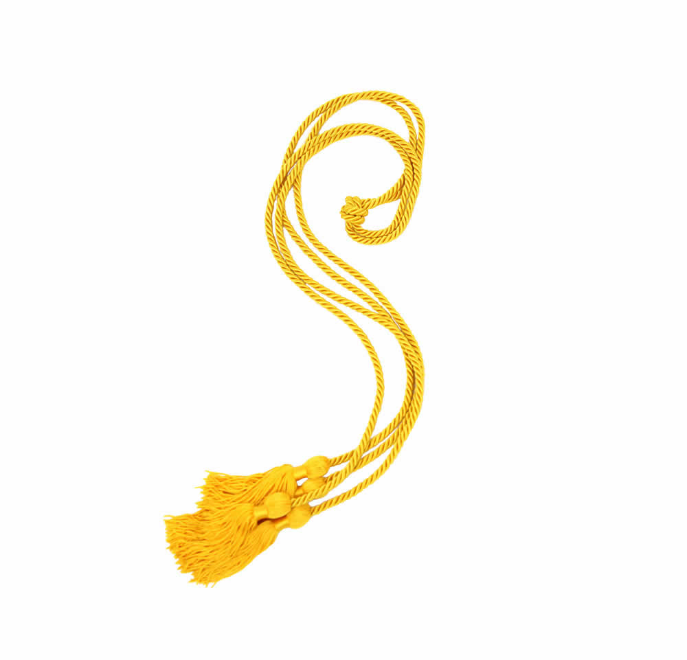 Single color honor cords  